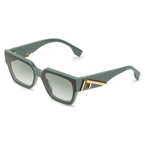 fendi dark green sunglasses|Fendi sunglasses on sale.